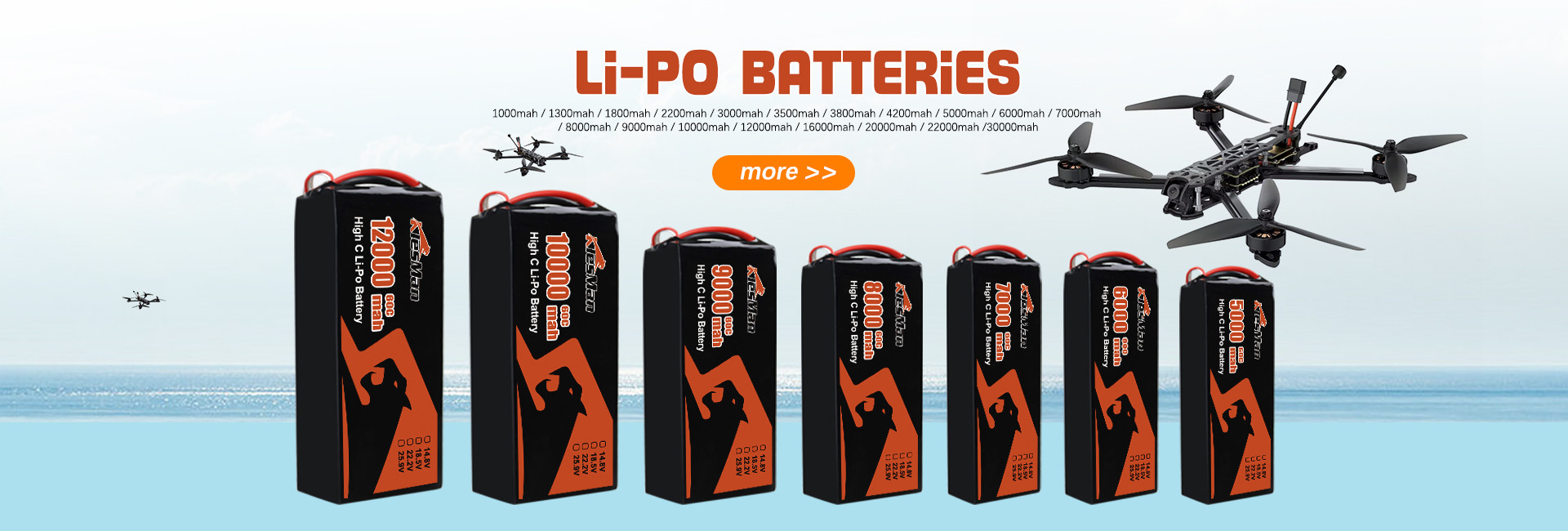 kwaliteit FPV-dronebatterijen fabriek